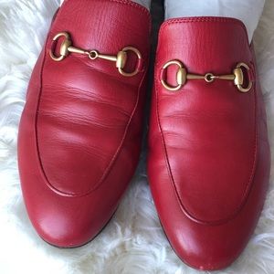Gucci princetown horsebit mules